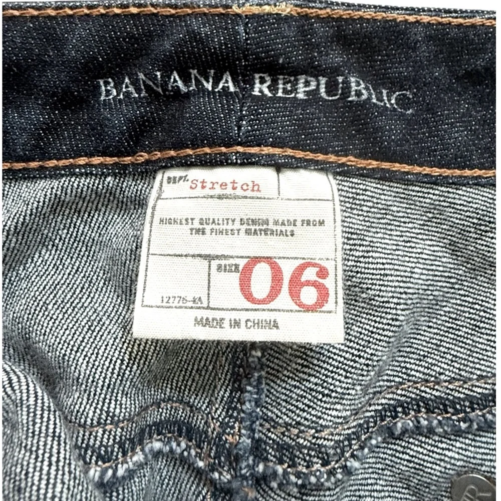 Banana Republic Denim Stretch Pencil Skirt! Size 6! - Picture 3 of 5